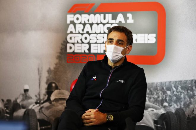 2020年F1第11戦アイフェルGP金曜会見　シリル・アビテブール（ルノー・マネージングディレクター）