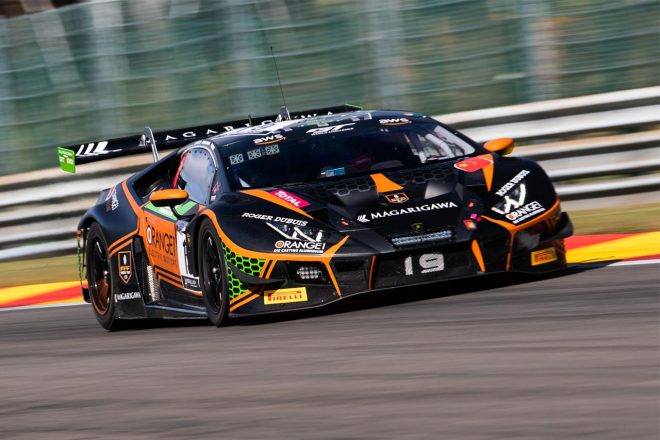 濱口弘が乗り込むことになるオレンジ1・FFFレーシングチームのランボルギーニ・ウラカンGT3