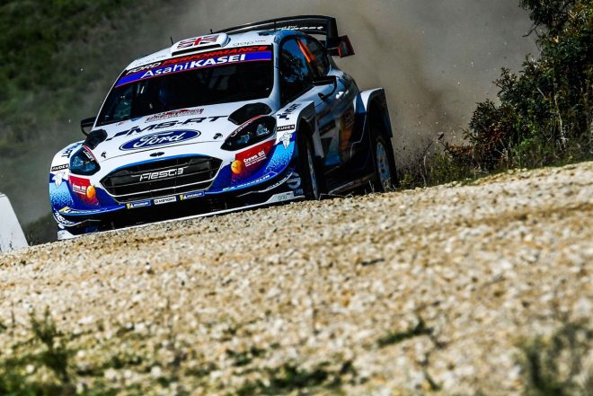 ガス・グリーンスミス（フォード・フィエスタWRC）　2020年WRC第6戦イタリア