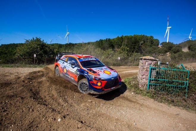 ダニ・ソルド（ヒュンダイi20クーペWRC）　2020年WRC第6戦イタリア