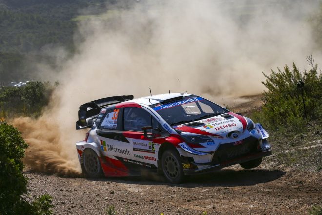 エルフィン・エバンス(トヨタ・ヤリスWRC) 2020年WRC第6戦イタリア