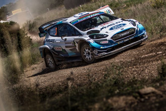 テーム・スニネン（フォード・フィエスタWRC）　2020年WRC第6戦イタリア