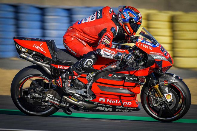 2020年MotoGP第10戦フランスGP　ダニロ・ペトルッチ（ドゥカティ・チーム）