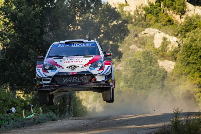 エルフィン・エバンス（トヨタ・ヤリスWRC）　2020年WRC第6戦イタリア