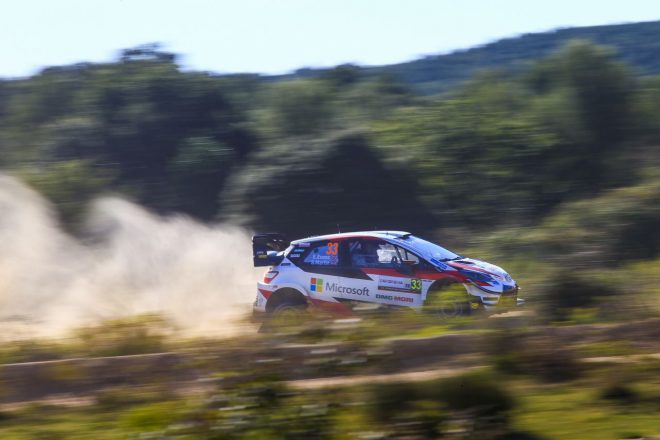 エルフィン・エバンス（トヨタ・ヤリスWRC）　2020年WRC第6戦イタリア
