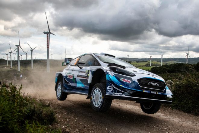 テーム・スニネン（フォード・フィエスタWRC）　2020年WRC第6戦イタリア