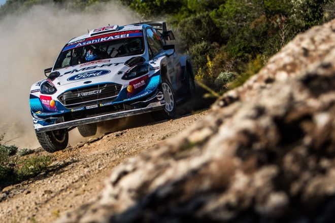 ガス・グリーンスミス（フォード・フィエスタWRC）　2020年WRC第6戦イタリア