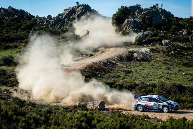 ガス・グリーンスミス（フォード・フィエスタWRC）　2020年WRC第6戦イタリア