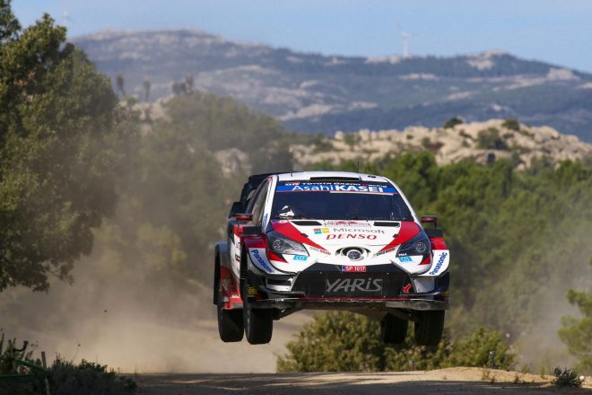 エルフィン・エバンス(トヨタ・ヤリスWRC) 2020年WRC第6戦イタリア