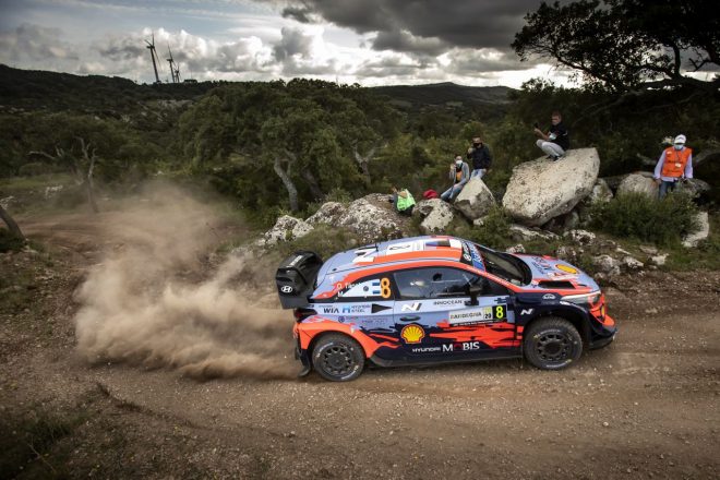 オット・タナク（ヒュンダイi20クーペWRC）　2020年WRC第6戦イタリア
