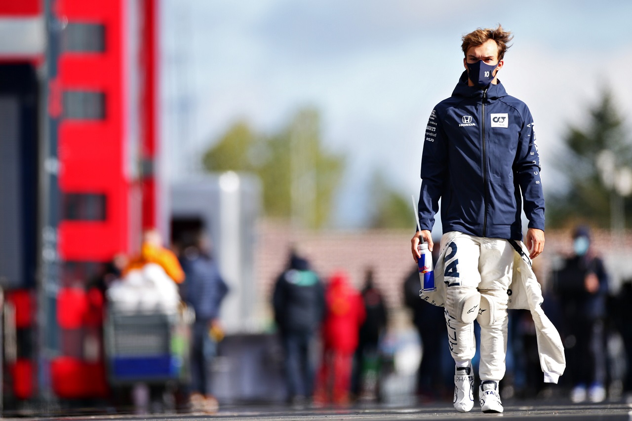 2020年F1第11戦アイフェルGP　ピエール・ガスリー（アルファタウリ・ホンダ）