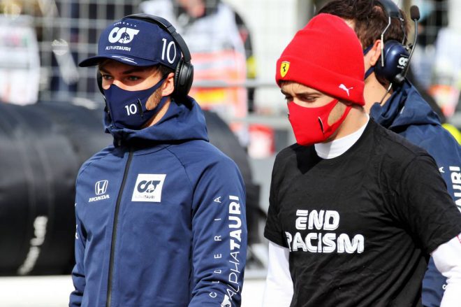 ピエール・ガスリー（アルファタウリ・ホンダ）＆シャルル・ルクレール（フェラーリ