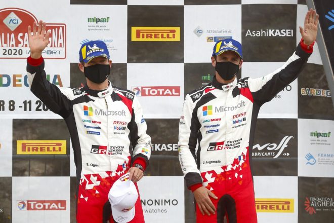 セバスチャン・オジエ／ジュリアン・イングラシア（トヨタ・ヤリスWRC）　2020年WRC第6戦イタリア