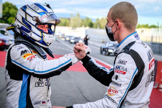 レース2を制したチムル・ボグスラフスキ／ラファエル・マルチェッロ組