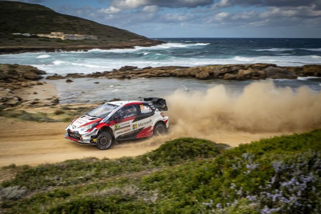 エルフィン・エバンス(トヨタ・ヤリスWRC) 2020年WRC第6戦イタリア