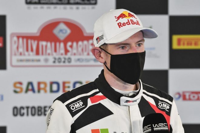 エルフィン・エバンス（トヨタ・ヤリスWRC）　2020年WRC第6戦イタリア