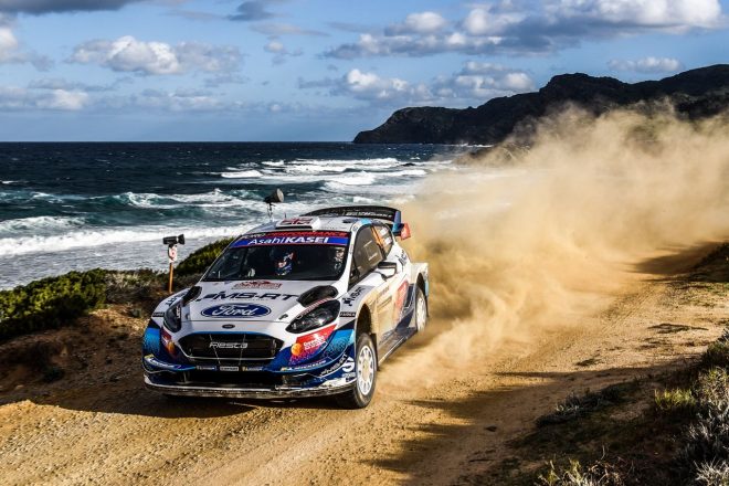 ガス・グリーンスミス（フォード・フィエスタWRC）　2020年WRC第6戦イタリア