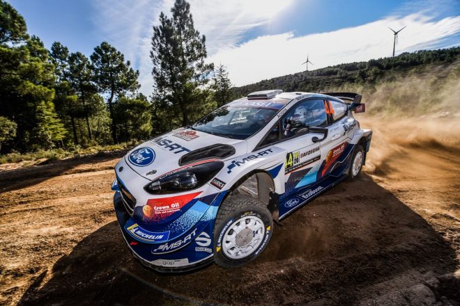 ガス・グリーンスミス（フォード・フィエスタWRC）　2020年WRC第6戦イタリア