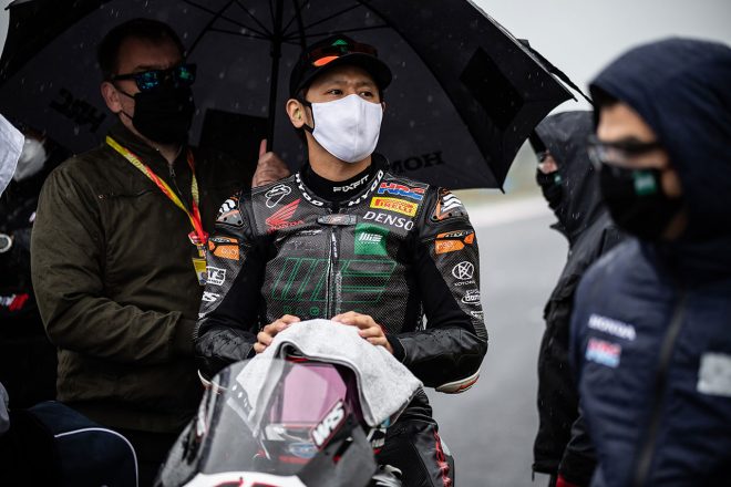 SBKに参戦している高橋巧（MIEレーシング・ホンダ・チーム）