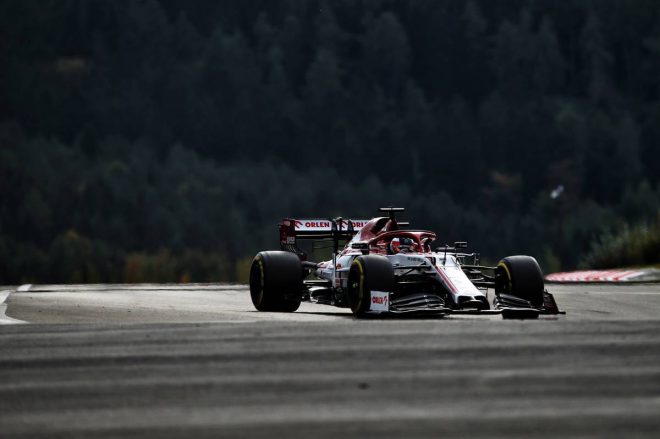 ライコネンさんは12位フィニッシュでポイント獲得ならず