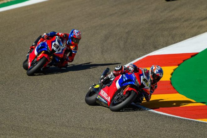 アルバロ・バウティスタ、レオン・ハスラム（Team HRC）