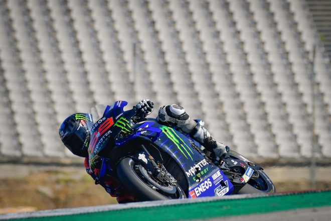 MotoGPポルティマオテスト：ホルヘ・ロレンソ（ヤマハ）