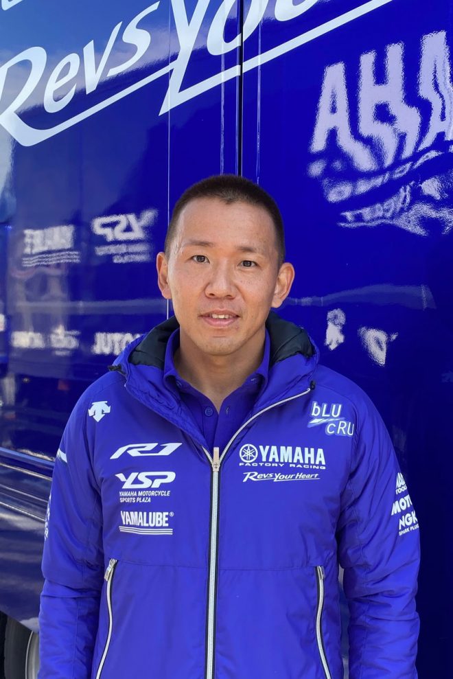 中須賀克行（YAMAHA FACTORY RACING TEAM）
