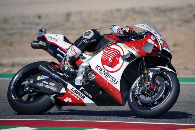 2020年MotoGP第11戦アラゴンGP　中上貴晶（LCRホンダ・イデミツ）