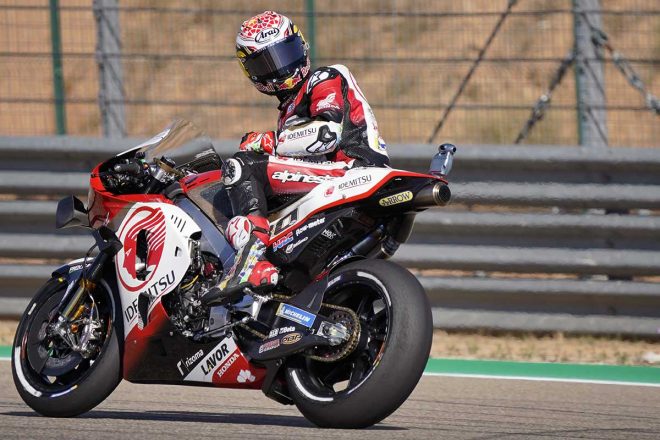 2020年MotoGP第11戦アラゴンGP　中上貴晶（LCRホンダ・イデミツ）