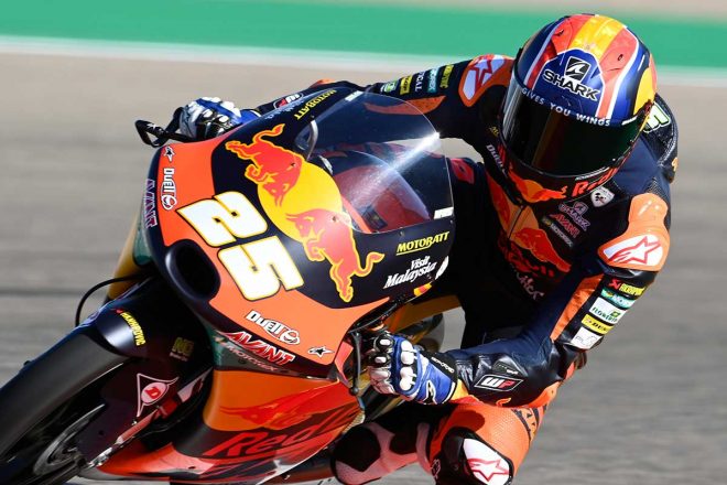 2020年MotoGP第11戦アラゴンGP Moto3予選　ラウル・フェルナンデスがポールポジションを獲得