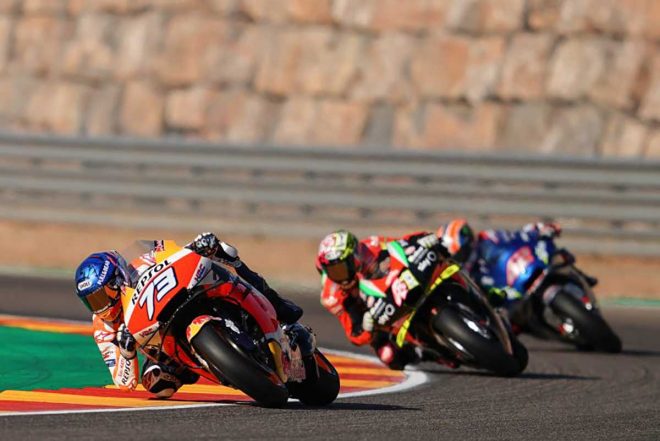 2020年MotoGP第11戦アラゴンGP アレックス・マルケス(レプソル・ホンダ・チーム)