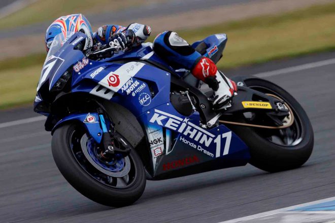 2020年全日本ロード第4戦もてぎ ST1000：作本輝介（Keihin Honda Dream SI Racing）