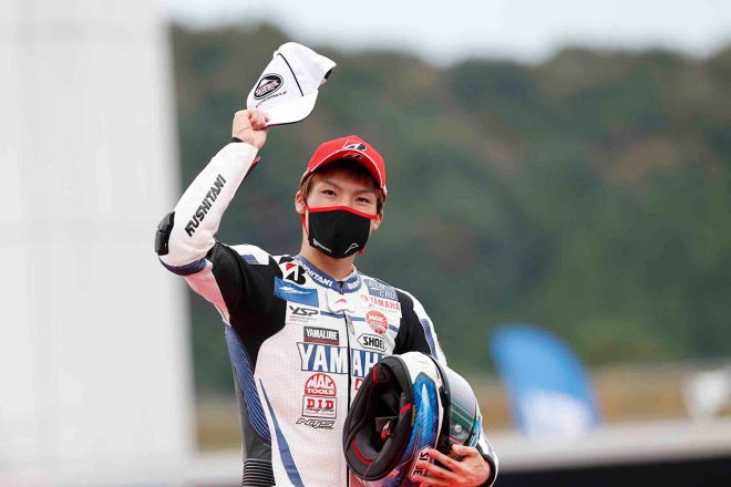 2020年全日本ロード第4戦もてぎ JSB1000 レース2：6連勝した野左根航汰（YAMAHA FACTORY RACING TEAM）