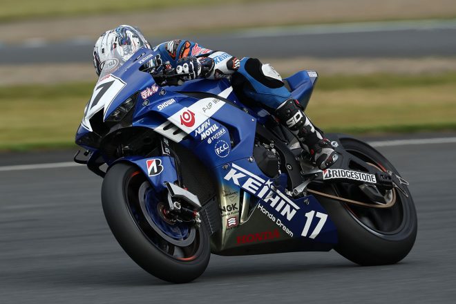 2020年全日本ロード第4戦もてぎ JSB1000 レース2：車両違反で失格になった清成龍一（Keihin Honda Dream SI Racing）