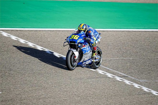 2020年MotoGP第11戦アラゴンGP　ジョアン・ミル（チーム・スズキ・エクスター）