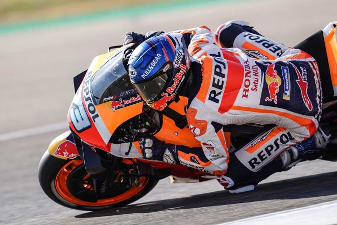 2020年MotoGP第11戦アラゴンGP　アレックス・マルケス（レプソル・ホンダ・チーム）