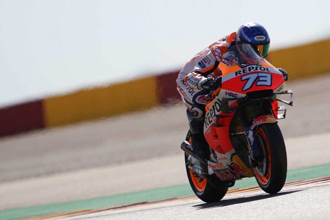 2020年MotoGP第11戦アラゴンGP　アレックス・マルケス（レプソル・ホンダ・チーム）