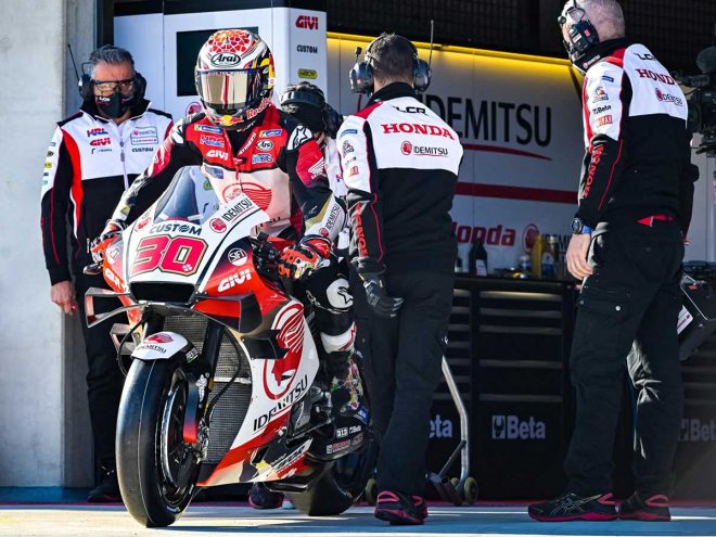 2020年MotoGP第11戦アラゴンGP　中上貴晶（LCRホンダ・イデミツ）