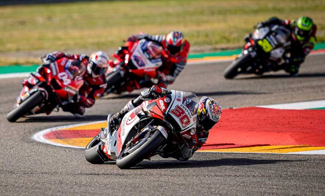 2020年MotoGP第11戦アラゴンGP　中上貴晶（LCRホンダ・イデミツ）