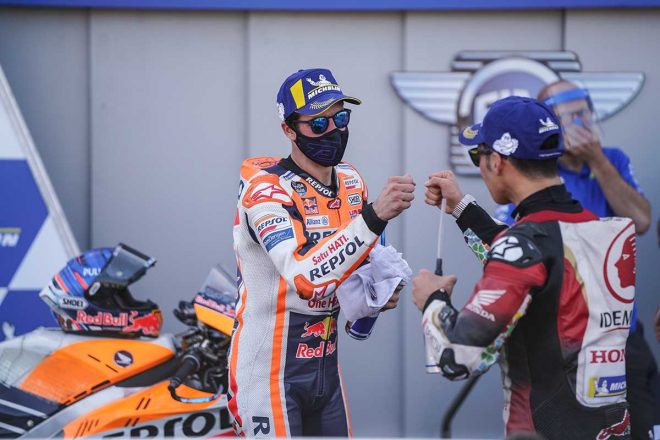 2020年MotoGP第11戦アラゴンGP　アレックス・マルケス（レプソル・ホンダ・チーム）