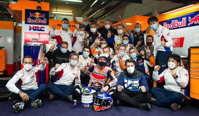 2020年MotoGP第11戦アラゴンGP　アレックス・マルケス（レプソル・ホンダ・チーム）