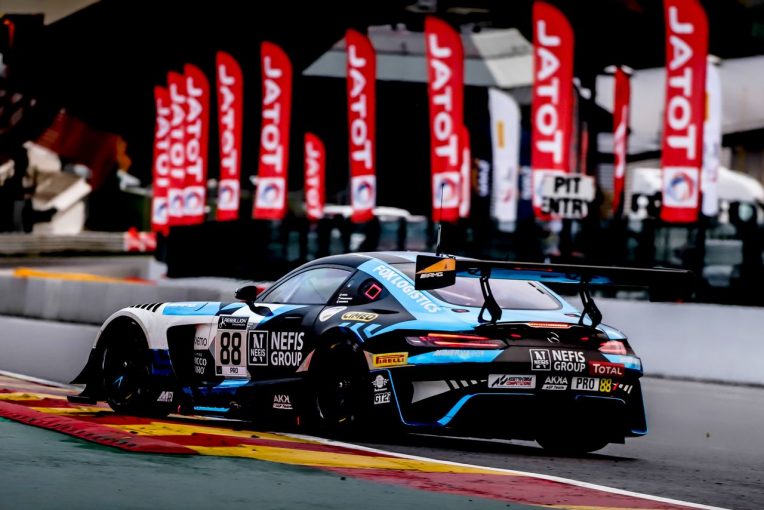 スパ24時間 ダンプ路面のspで号車メルセデスがポール獲得 可夢偉組フェラーリは8列目スタートに ル マン Wec Autosport Web