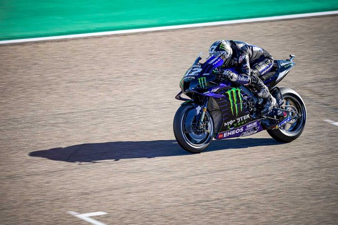 2020年MotoGP第12戦テルエルGP　マーベリック・ビニャーレス（モンスターエナジー・ヤマハMotoGP）