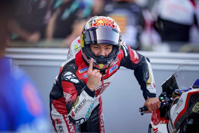 2020年MotoGP第12戦テルエルGP 中上貴晶(LCRホンダ・イデミツ)が予選ポールポジションを獲得