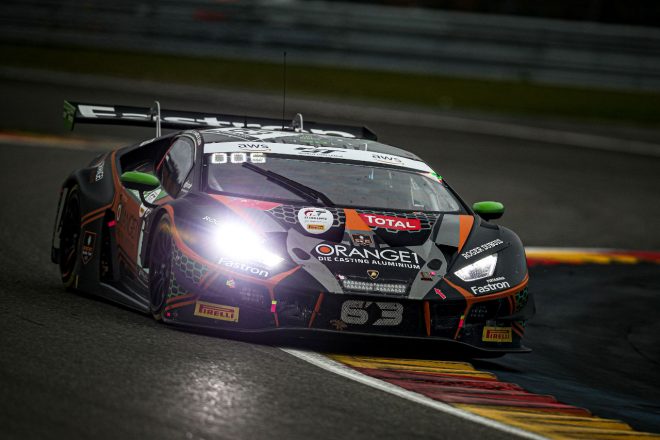 63号車ランボルギーニ・ウラカンGT3 Evo　2020トタル・スパ24時間