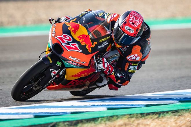 2020年MotoGP第12戦テルエルGP　Moto3クラス：鳥羽海渡（Red Bull KTM Ajo）