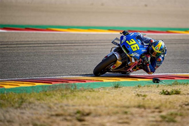 2020年MotoGP第12戦テルエルGP　ジョアン・ミル（チーム・スズキ・エクスター）