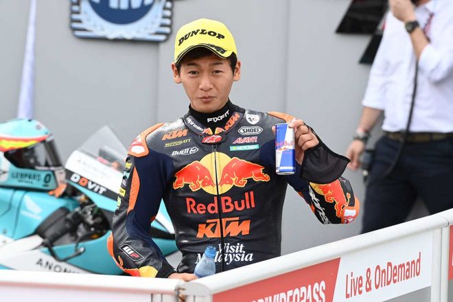 MotoGP第12戦テルエルGP Moto3クラス：鳥羽海渡（Red Bull KTM Ajo）が3位表彰台