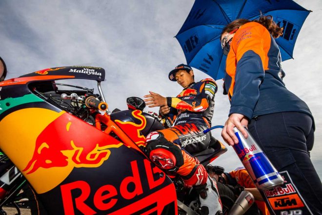 2020年MotoGP第12戦テルエルGP　Moto3クラス：鳥羽海渡（Red Bull KTM Ajo）