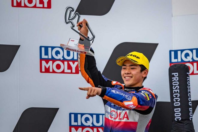 2020年MotoGP第12戦テルエルGP　Moto3クラス：佐々木歩夢（Red Bull KTM Tech 3）